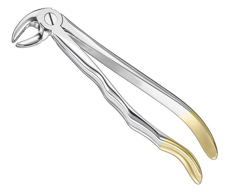 Extracting forceps, anat.