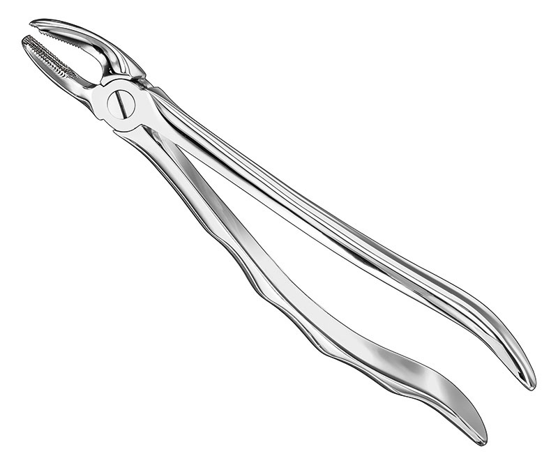 Extracting Forceps Anatomically Shaped Handle Haftprofil (HP)